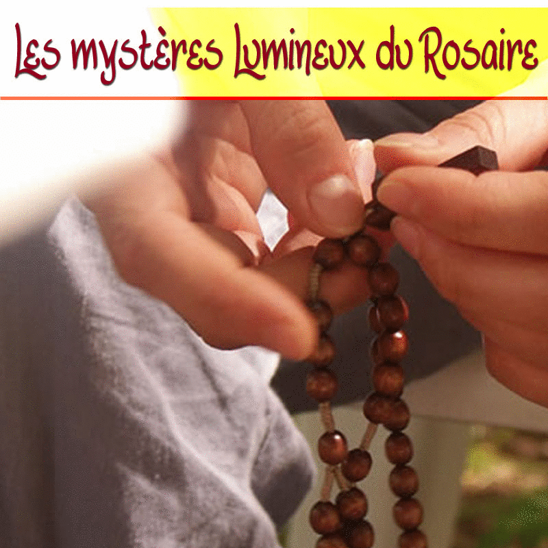 Les mystres Lumineux du Rosaire - Cliquez sur l'Image pour la Fermer