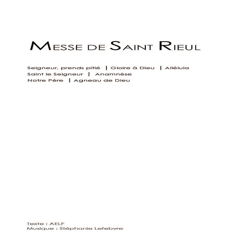Messe de Saint Rieul - Cliquez sur l'Image pour la Fermer